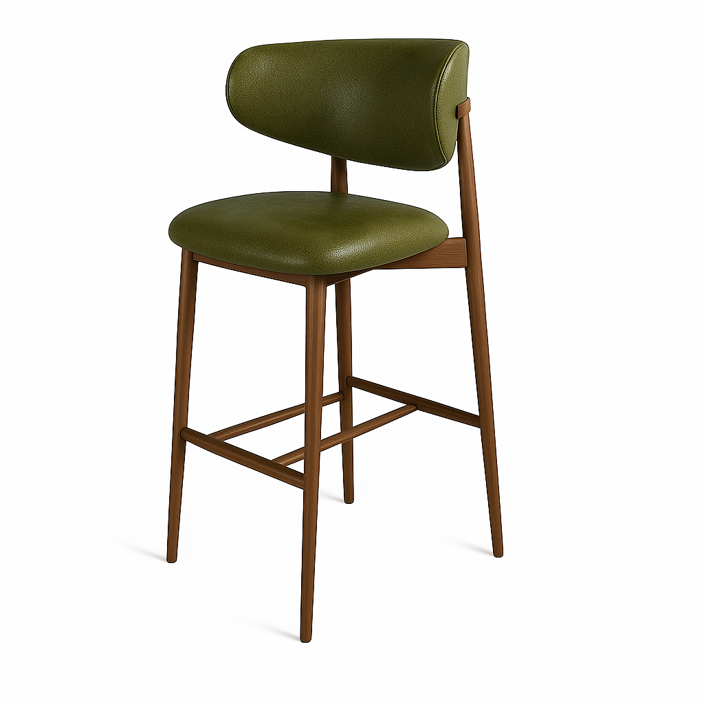 Barhocker aus Leder | Modell OLE
