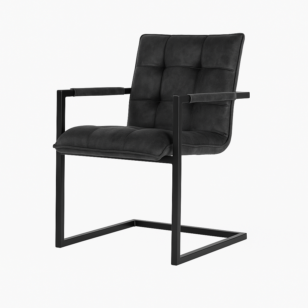 Küchenstuhl aus Samt | Modell MOCANU